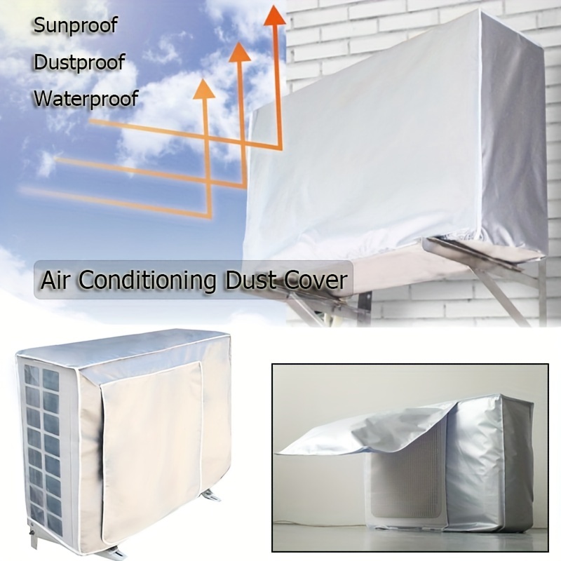 SugarHouse - Funda para aire acondicionado para exteriores, lona marina de  alta calidad, fabricado en los Estados Unidos