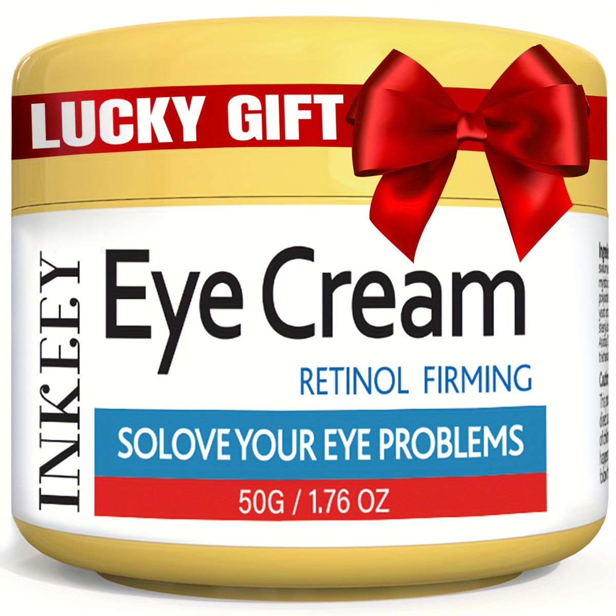 1.76OZ/50G Retinol Eye Cream, Moisturizing Eye Cream, For Firming Skin