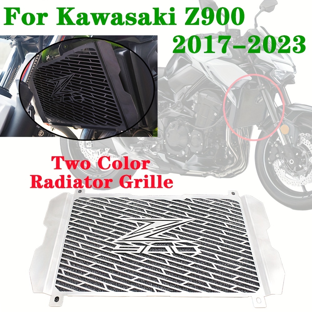 Protège-grille De Garde De Moto Couverture De Grille De Radiateur Pour  Kawasaki Z900 Z 900 2023-2017 2022 2021 2020 2019 2018 Accessoires