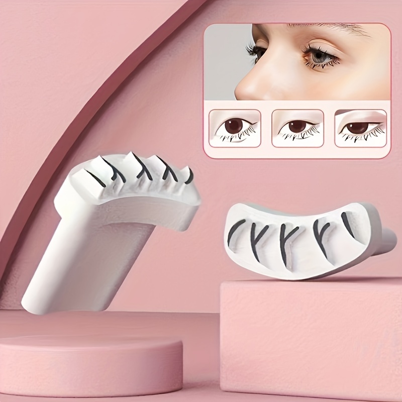 Lower Eyelash Stamp Christmas Halloween Eye Makeup Tool