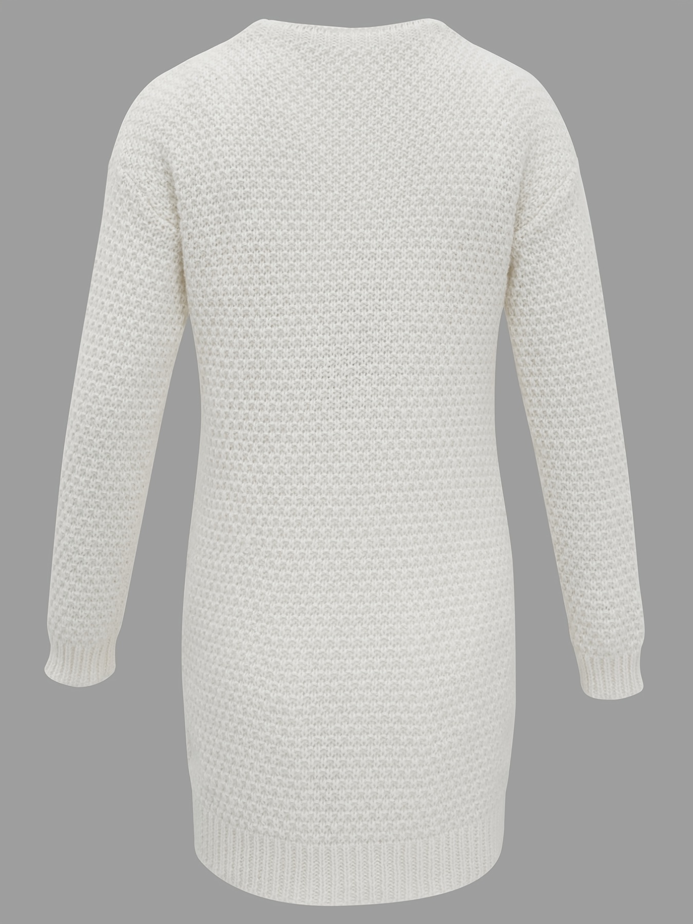 Maternity Knitted Sweater Top with Loose Pocket