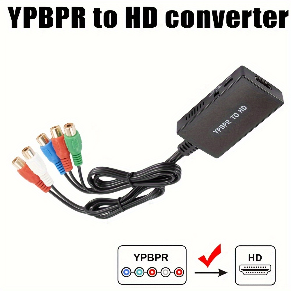 Adaptateur Wii vers HDMI convertisseur Stick 1080p HD TV Audio 3.5