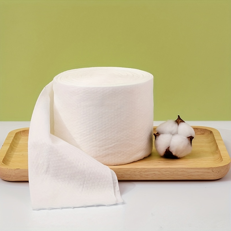 Thickened Face Towel Toilet Paper Dry Wet Dual use Cosmetic - Temu