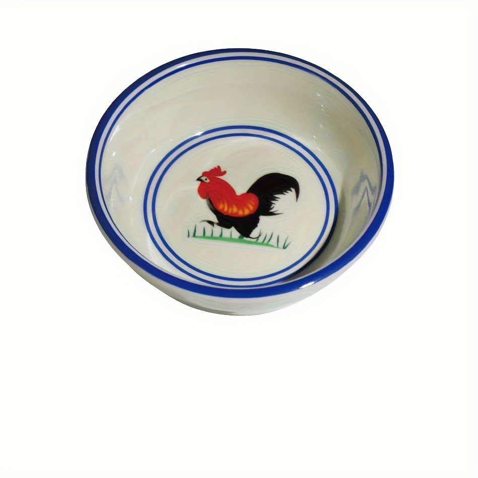 Rooster Bird Porcelain Measuring Cups, Set of 4