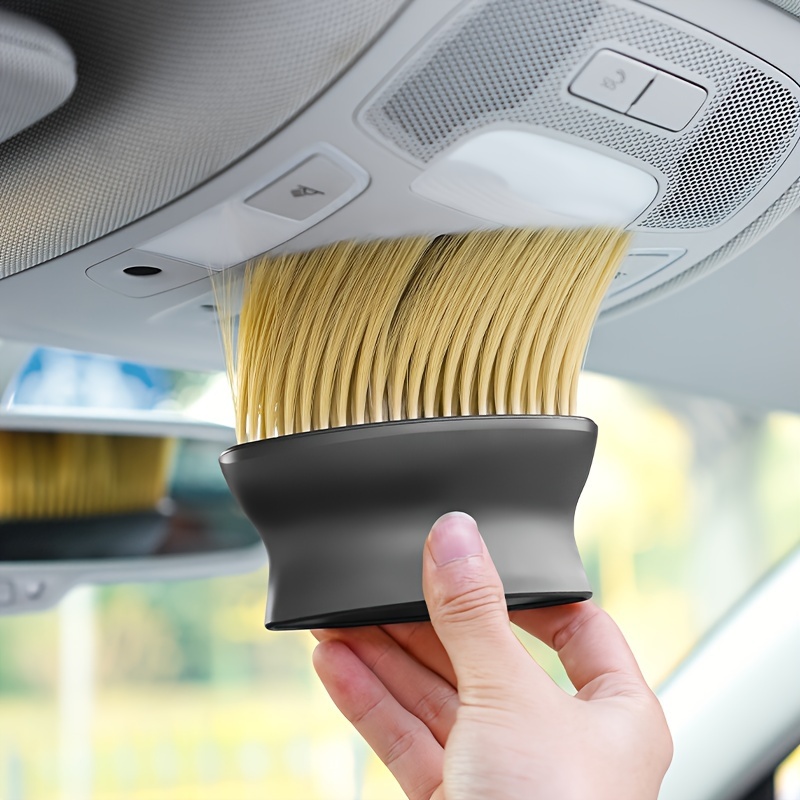 Car crevice dust removal artifact brush cleaning brush tool for