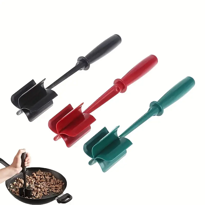 1pc Handheld Meat Chopper Grinder Mixer Shovel For Rice Stirring