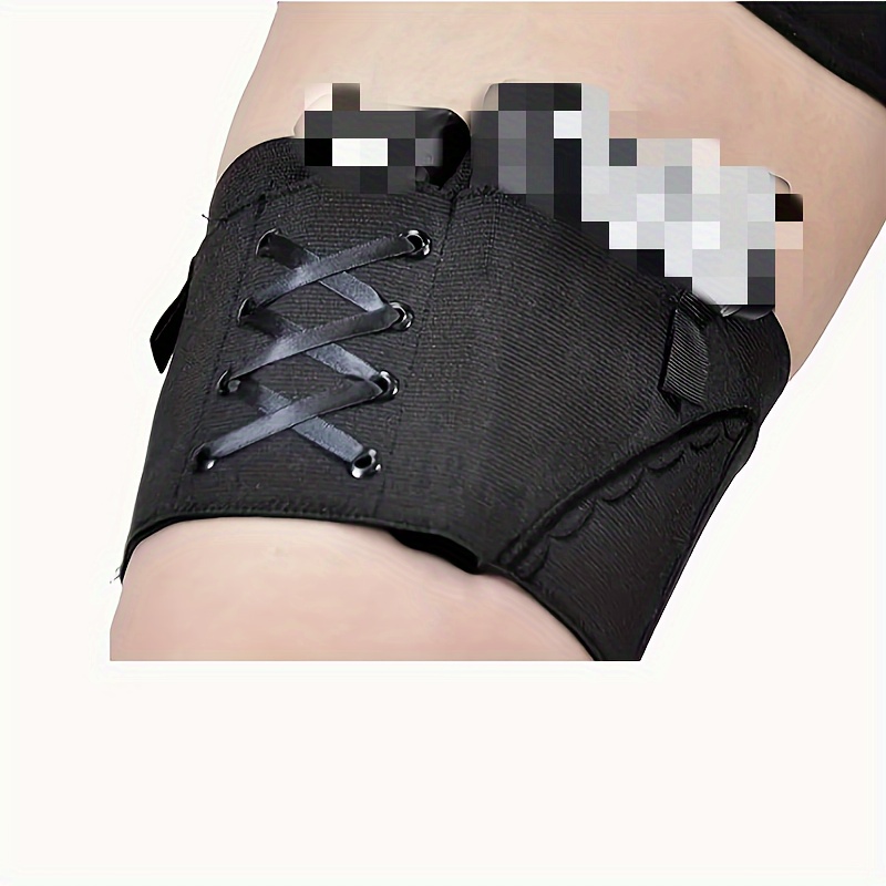  Conceal Carry Ankle Holster Gun Thigh Holster Leg for Women  Sexy Hi'd'den Under Dress/Shorts Adjustable Ladies Pistol Holster Tactical  for Weapons 380 Revolver Bag,Black : Sports & Outdoors