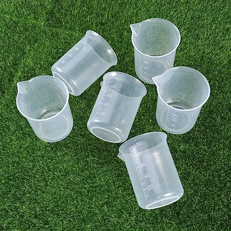 20ml / 30ml /50ml /300ml /500ml/1000ml Clear Plastic Graduated Measuring  Cup For Baking Beaker Liquid Measure JugCup Container From Goodcomfortable,  $0.14