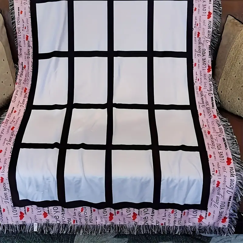Blank Sublimation Throw Blankets For Heat Press Sublimation - Temu Australia