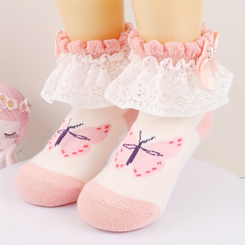 Handmade 2024 frilly socks