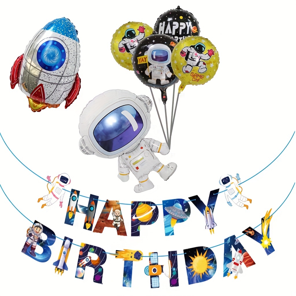 Birthday Party Decorations Happy Birthday Balloon Banner - Temu