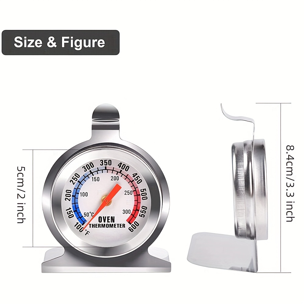 Accurate Stainless Steel Oven Thermometer For Electric/gas Oven
