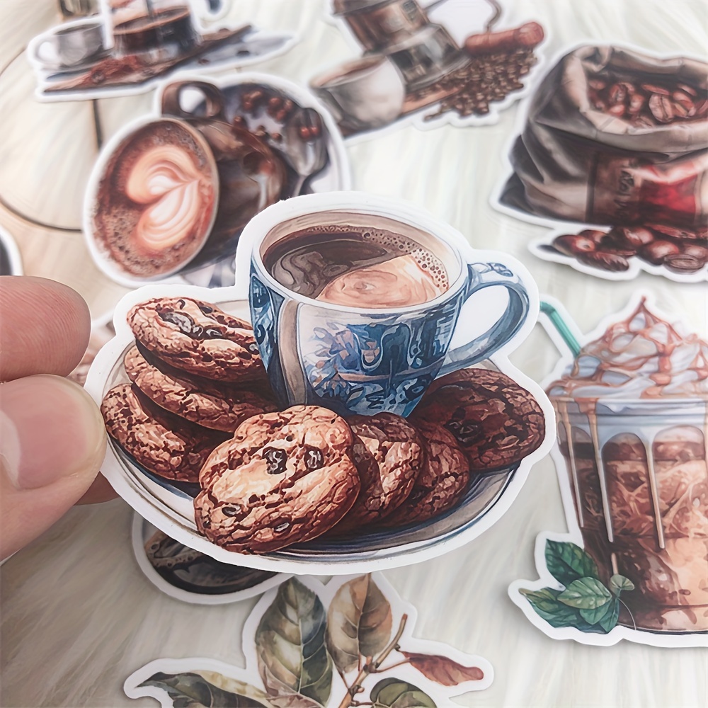 Creative Coffee House Sticker Beautiful And Handsome Coffee - Temu