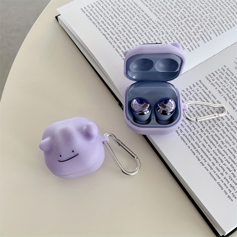 New 3D Teddy Dog Earpods Case For Galaxy Buds2 Pro Buds Live Silicone Cute  cartoon Cover Soft Protect For Galaxy Buds 2 Live