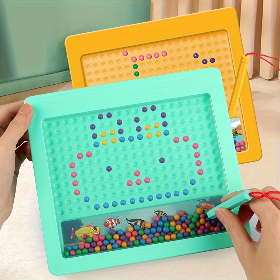 Colorful Magnetic Writing Drawing Board Toy A Fun - Temu
