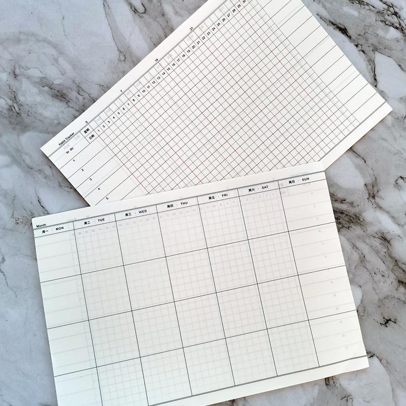 Pad self discipline card planner habits self discipline temu
