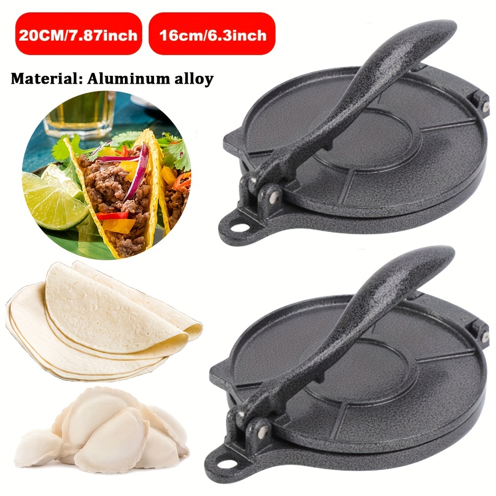 Tortilla Fryer Tongs Plated Steel Stainless Steel Tongs With Rubber Handle  Kitchen Tools,Stainless Steel Taco Press Mold - AliExpress
