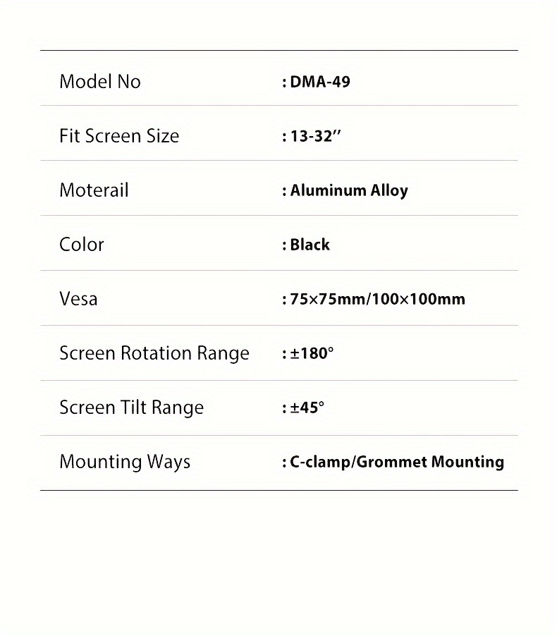   monitor arm dual monitor stand adjustable spring monitor desk mount for 17 32 inch dual monitor mount holds max 19 8lbs computer monitor   with   of motion for home office details 10