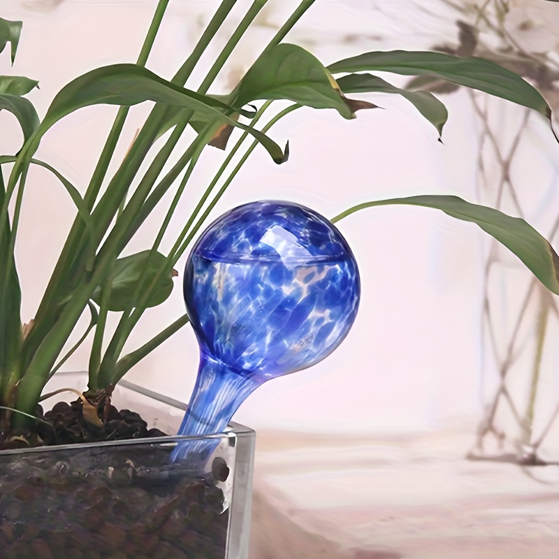 Globes d'arrosage de plantes, ampoules auto-arrosage en plastique  transparent, dispositif d'arrosage automatique de fleurs, arroseur de  jardin pour