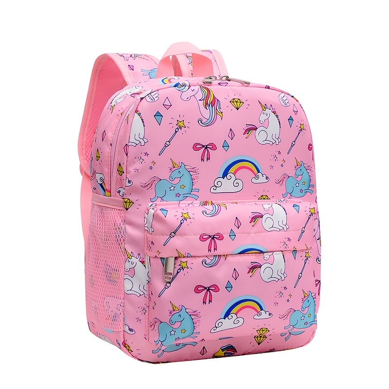 Kids Unicorn Backpack Kindergarten Primary School Waterproof Bag