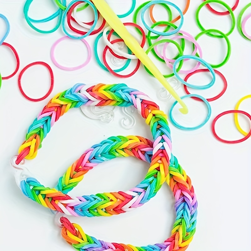 400pcs Transparent Plastic S C Clips Mixed Color Loom Rubber Bands For Diy  Bracelet Colorful Clasps Bracelet Children Jewelry - Jewelry Findings &  Components - AliExpress