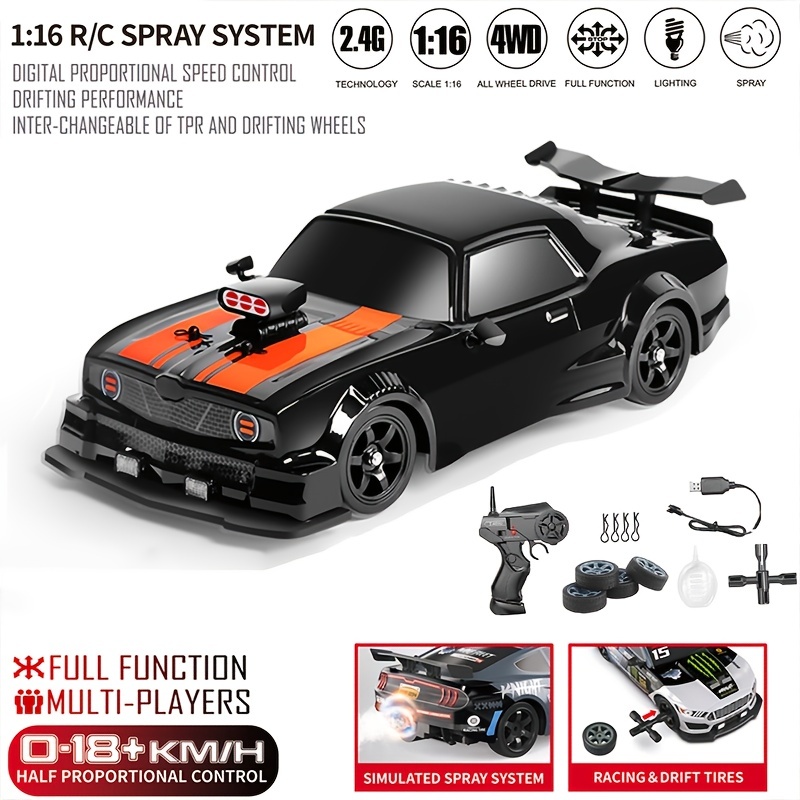 Wltoys 184011 1/18 2.4G 4WD 30km/h Full Propotional Control RC Car RTR