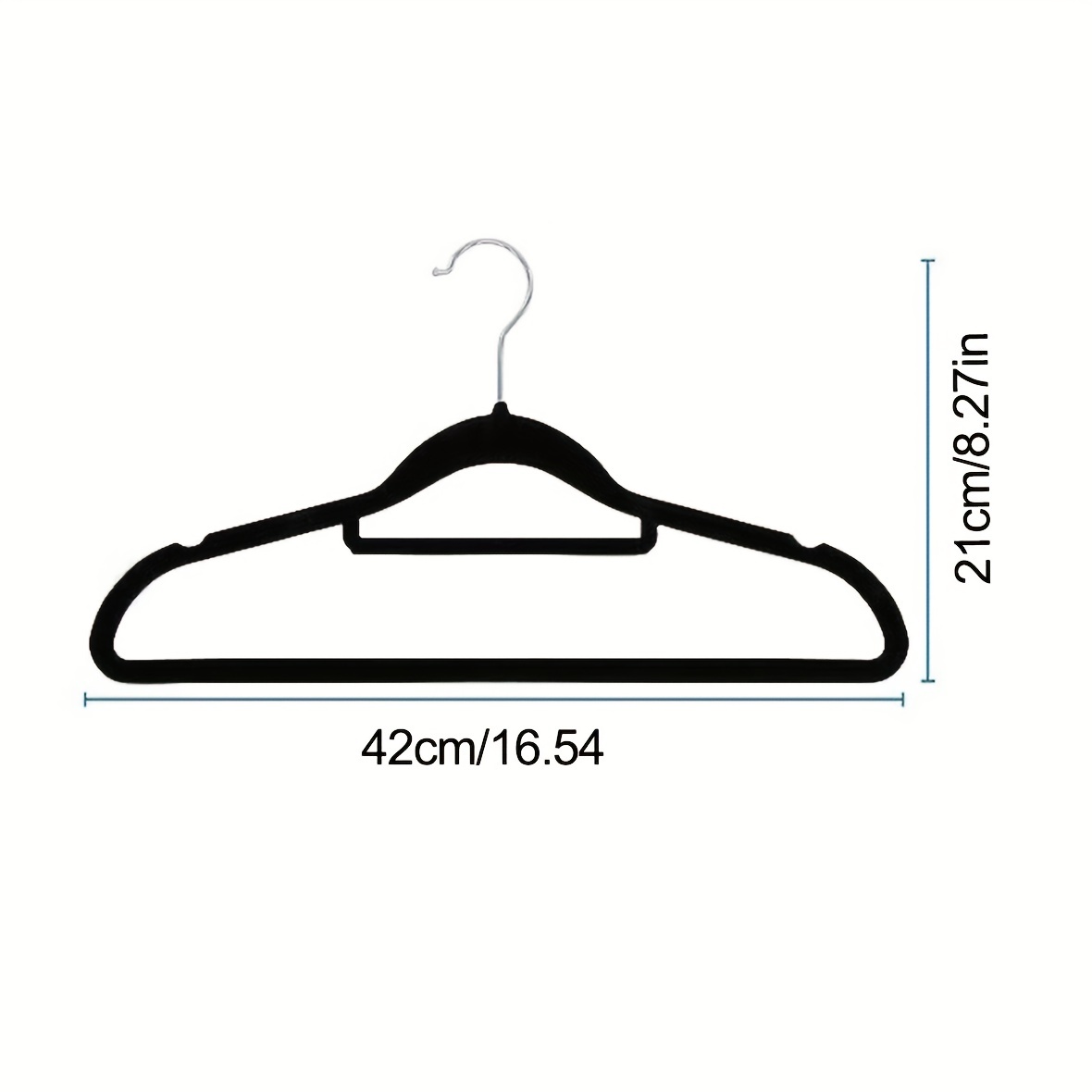 Clothing Hangers, Non-slip Gray Suit Hanger, Space Saving Clothes Hanger  Heavy Duty Adult Hanger, Hangers With 360°swivel Hook For Clothing Stores -  Temu