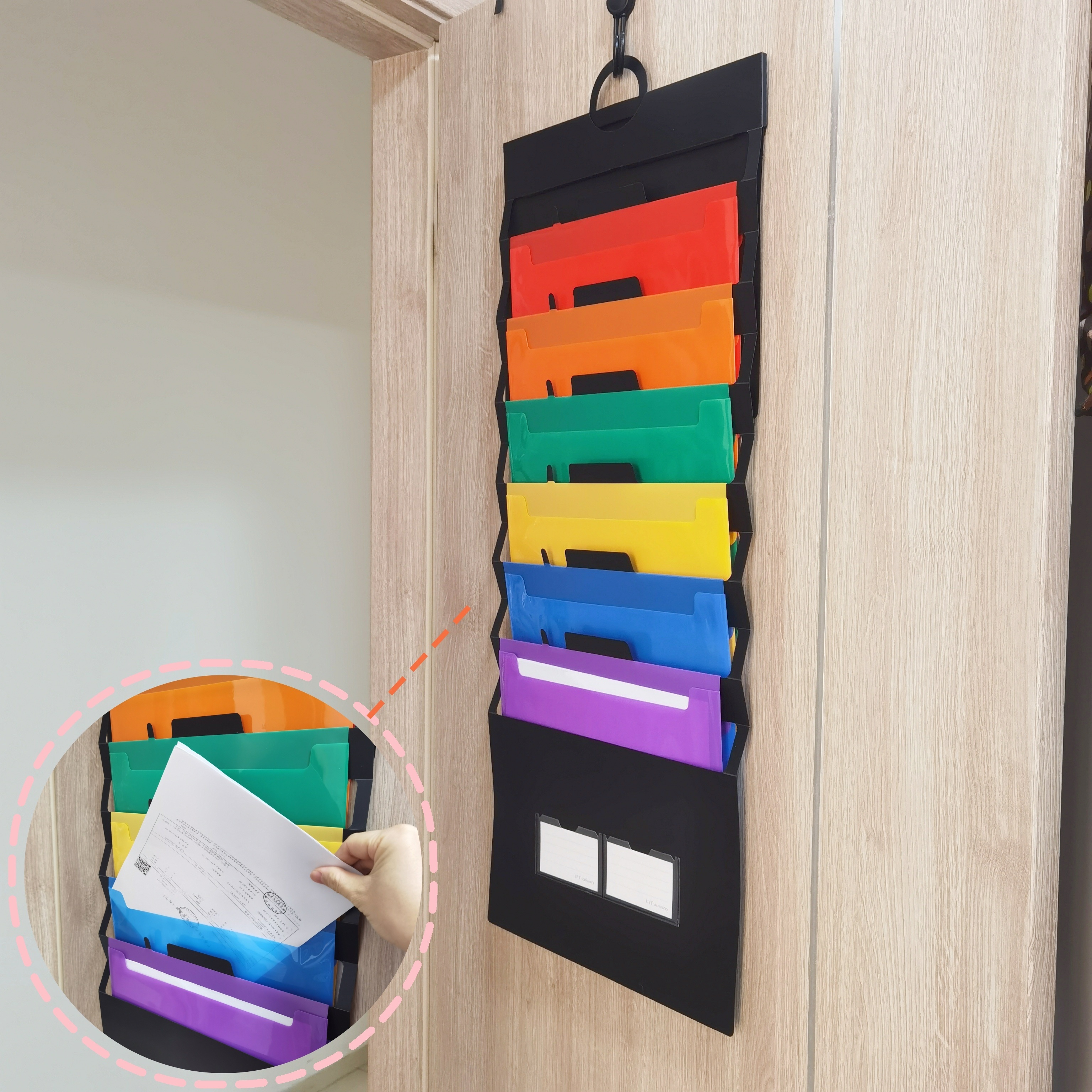 Hanging File Folders 6 Bohemian Designs Including Adjustable - Temu