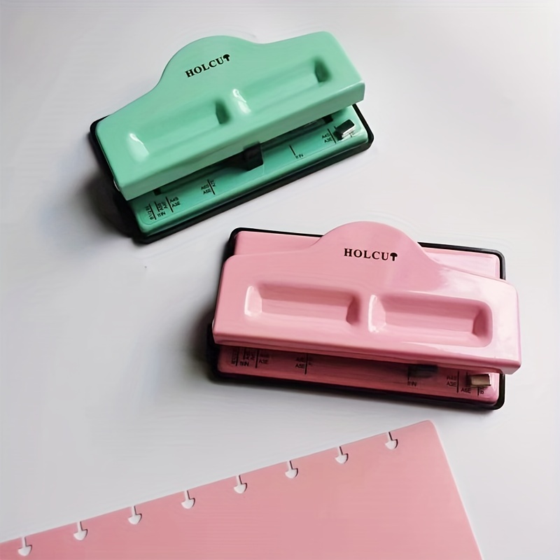 9 Hole Punch 8 Sheet Capacity Stationery A4 B5 B6 Puncher A6 Hole Puncher
