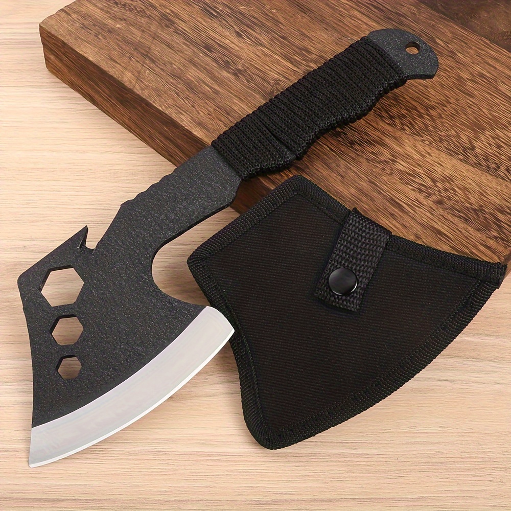Premium Outdoor Mini Double Blade Axe - Edc Portable Small Kitchen Knife Axe  Keychain Gift - Temu