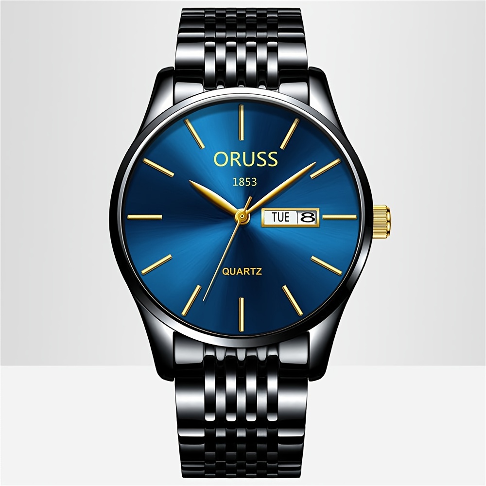 Relógio Masculino X-watch Preto Calendário Prova D'agua - Virtuale Shopping