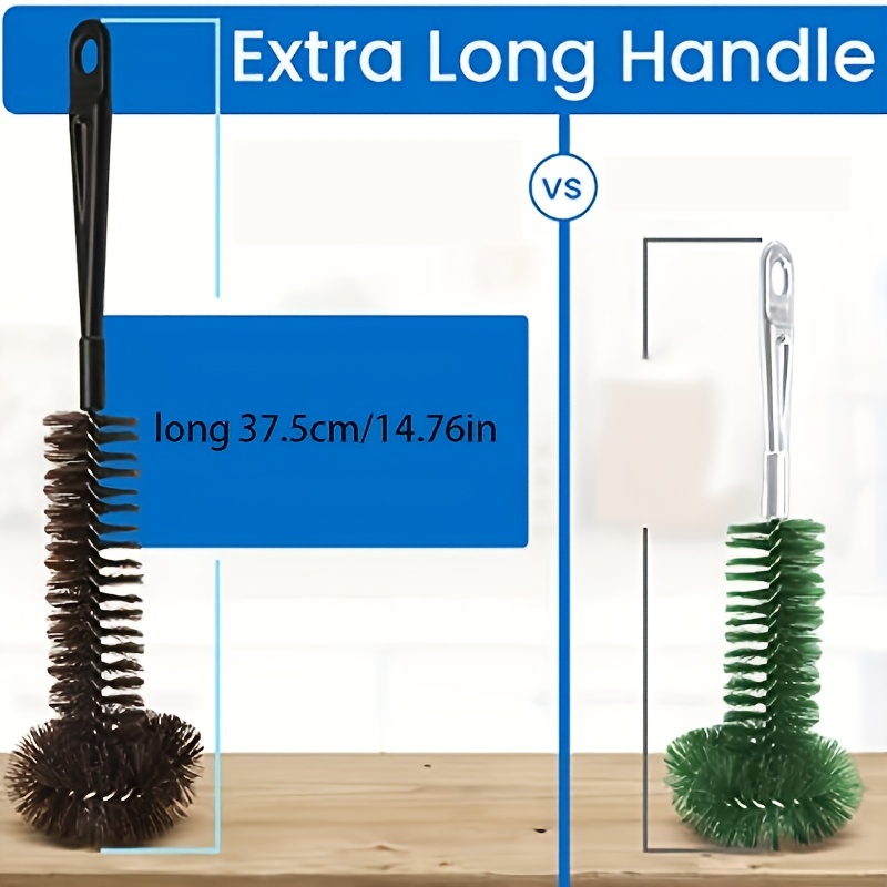 Keep Your Drainage Pipes Dust-free With This Garbage Disposal Cleaning Brush  And Ultra Long Handle! For Commercial Cleaning Services/shops - Temu