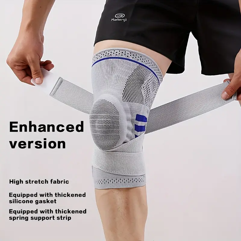 Compression Knee Brace Silicone Gel Pad Side Stabilizer Knee - Temu