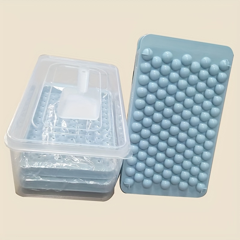 33 Plastic Ice Grids Ice Molds For Household Items Kitchen - Temu