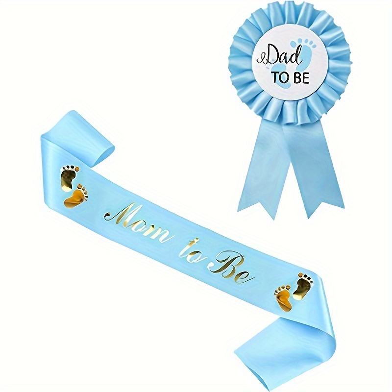Baby Shower Decoration Mum To Be Sash Gender Reveal It's a Girl It's a Boy