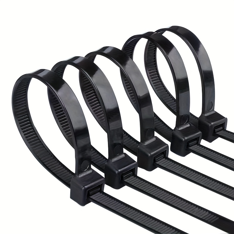 Bridas Cables Nailon Negro 100 Uds. Bridas Cables - Temu