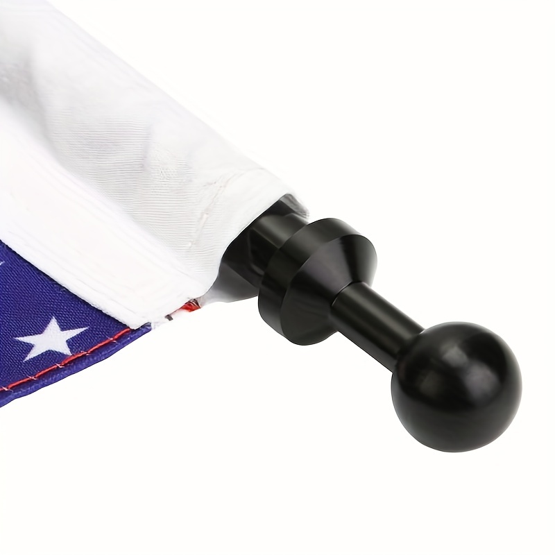 Motorcycle Flag Pole, Universal Motorcycle Auto Flagpole Rear Luggage Rack Mount  Flag Pole Accessory 