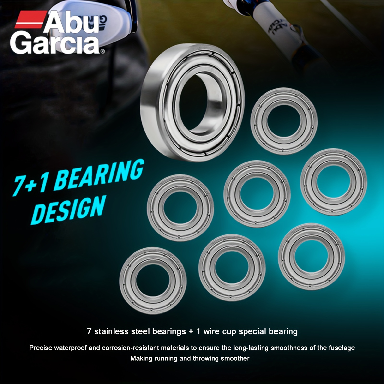 ABU Garcia Zata kit – Spool Hi-Speed Bearings
