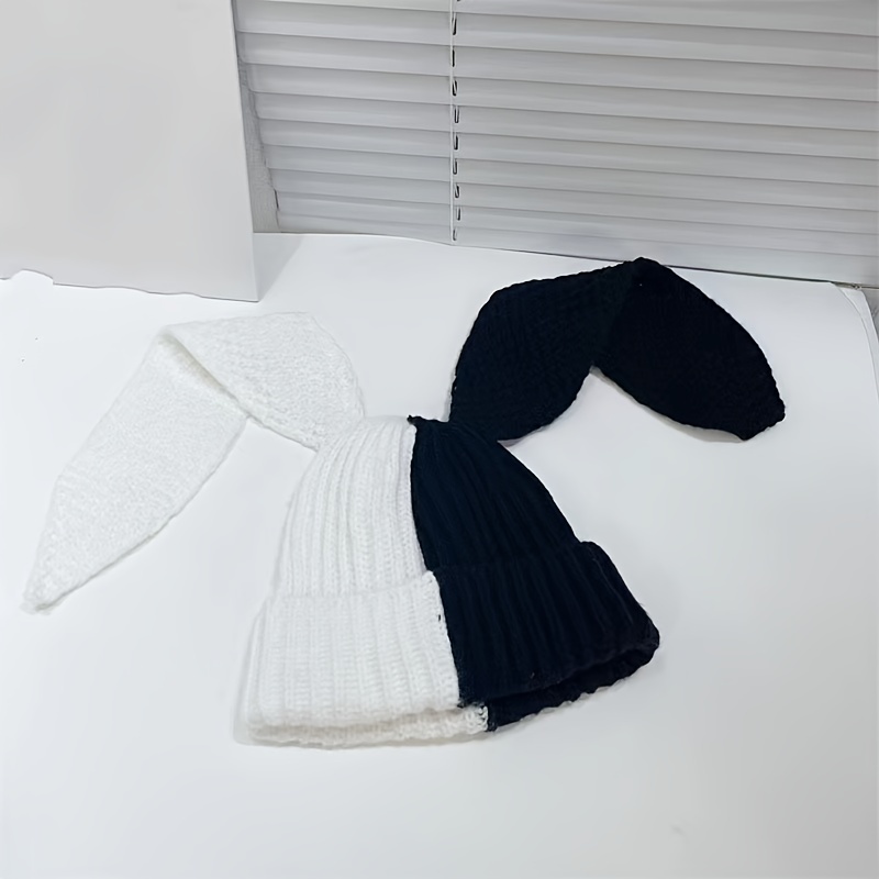 専用にいたしました【aさま専用】RABBIT EARS CUFF BEANIE - ニット