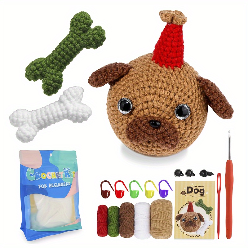 Adult And Children's Complete Crochet Starter Kit Diy Animal - Temu