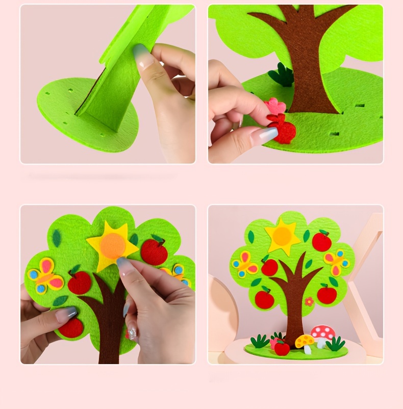 Puzzle Bambini Fatto A Mano Te Tridimensionale Decorazione - Temu Italy