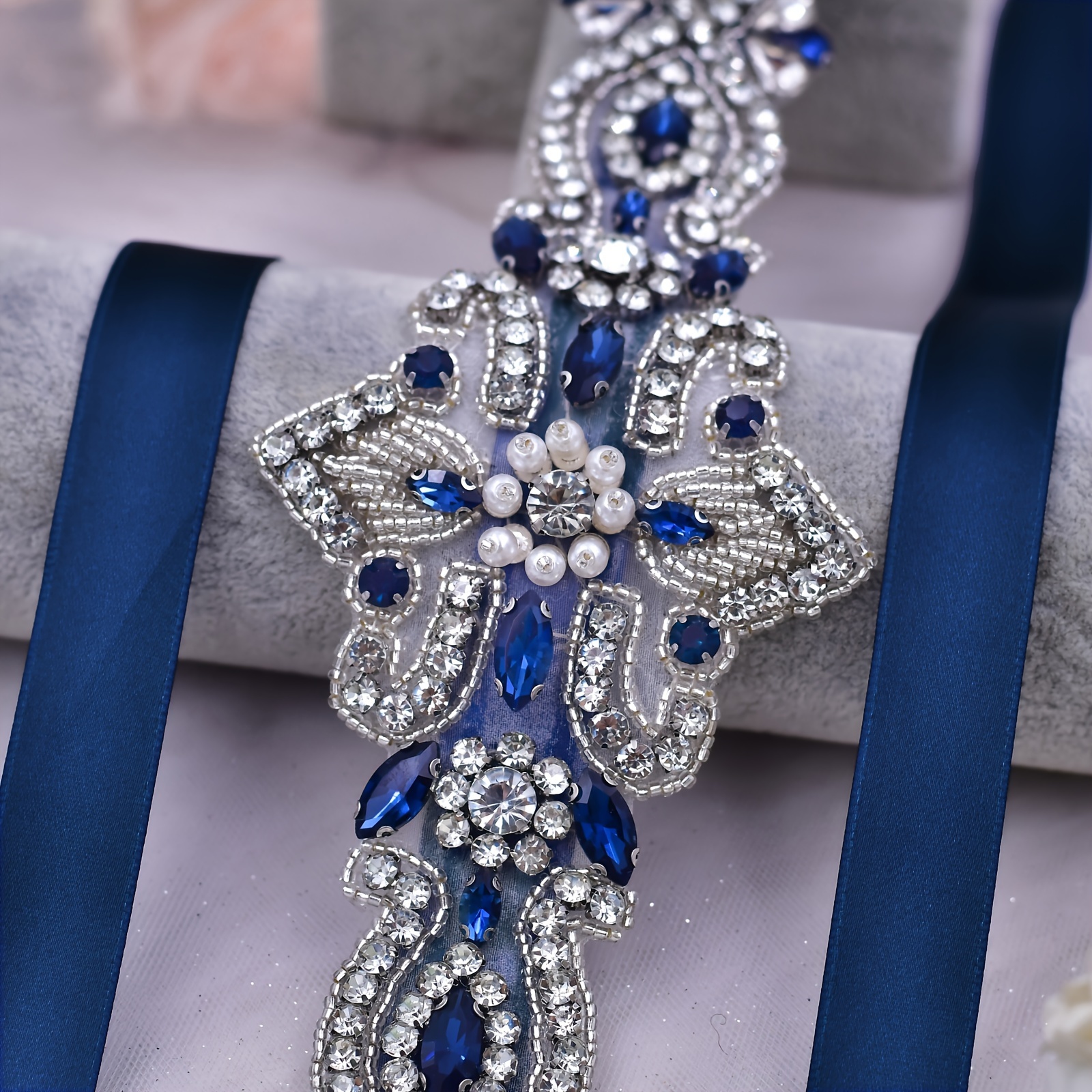 royal blue belt for dress dideyttawl Junior Bridesmaid Dresses Ruffle Sleeve Square Neck Chiffon A-Line Flower Girl Dress with Slit 2508, Dusty Blue / 12