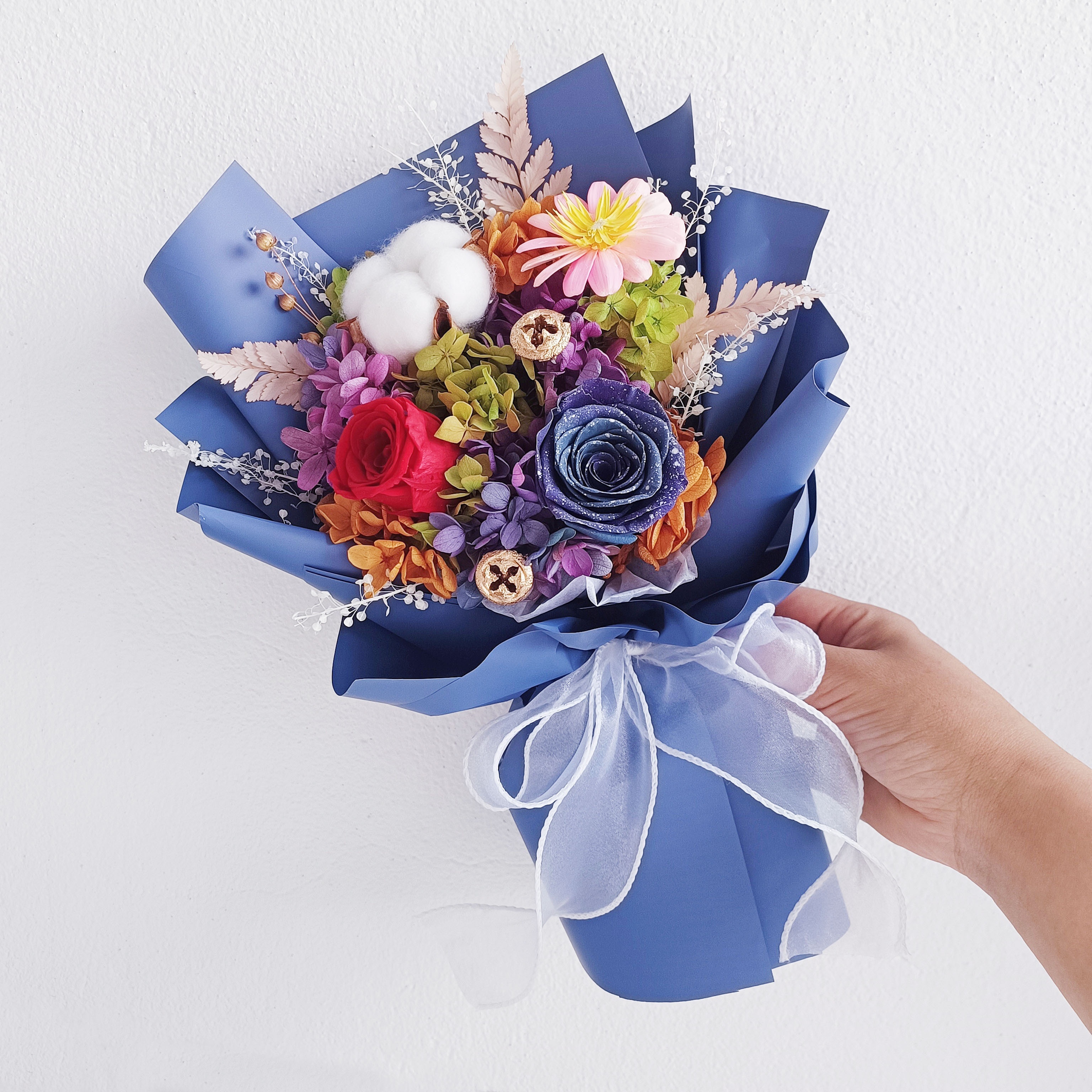 14+ Wrapped Flower Bouquet