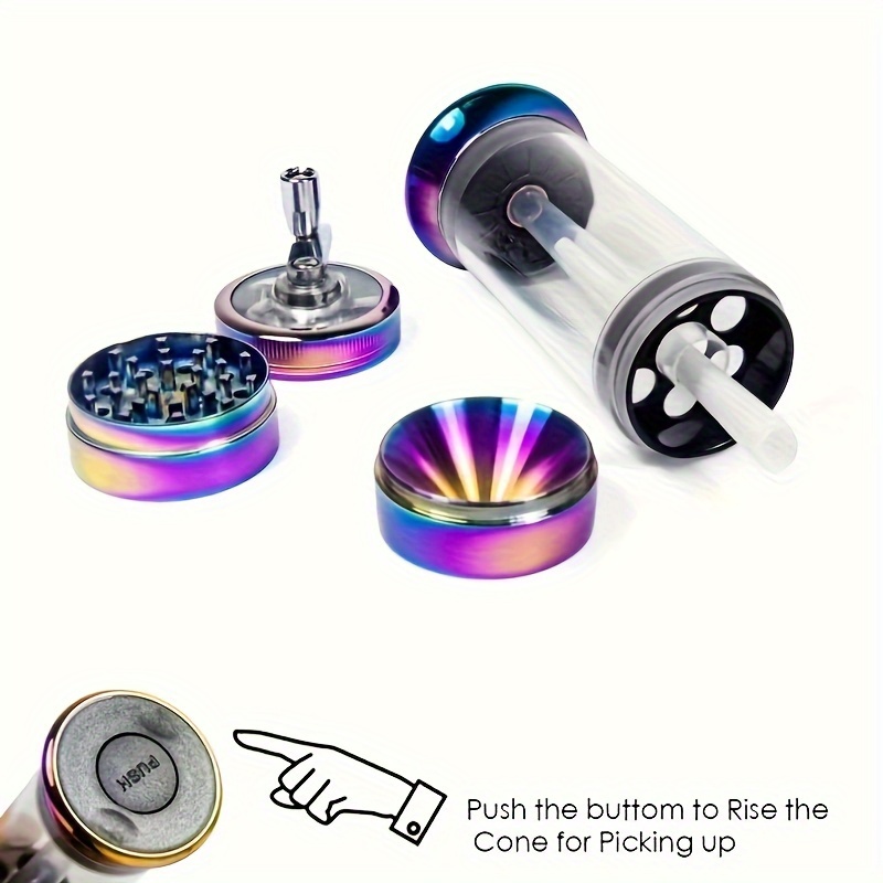 4-layer Grinder Roller, Manual Aluminum Spice Herb Grinder, Multifunctional  Grinding Rolling Machine, Loader Roller Filler Maker, Spice Grinder,  Chrismas Gifts, Halloween Gifts, Kitchen Supplies, Household Gadgets - Temu