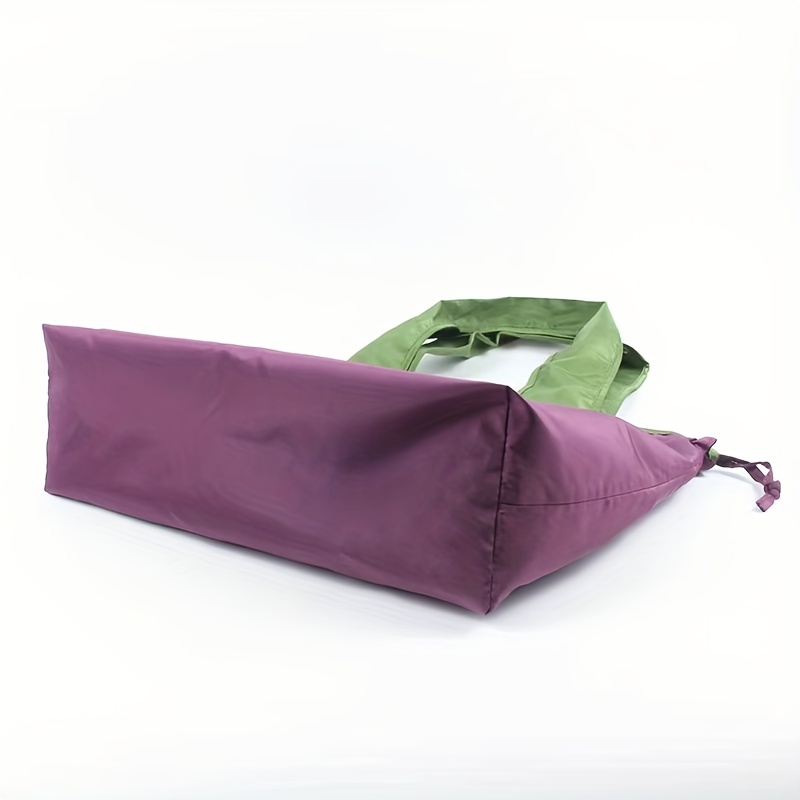 Large Capacity Reusable Grocery Bag Foldable Drawstring Storage Bag