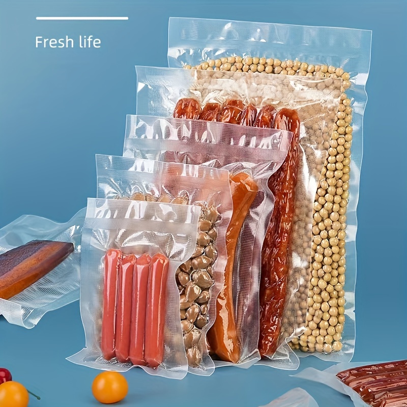 Lot Mesh Vacuum Bags For Food Preservation - Vacuum Sealer Storage Bags For  Deli Meat, Steak, And More - Sous Vide Bags For Kitchen Accessories - Temu