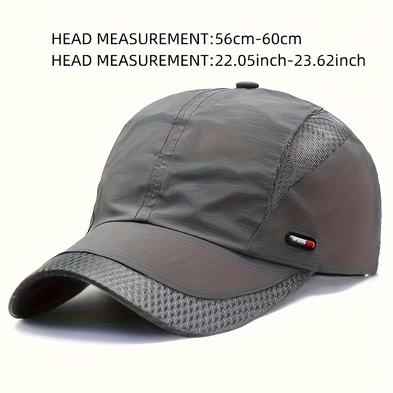 Simple Breathable Baseball Baseball Hat, Dad Hats Summer Casual Outdoor Sports Running Hat Sun Protection Hats Women Men for Hiking Tennis Golf,SUN