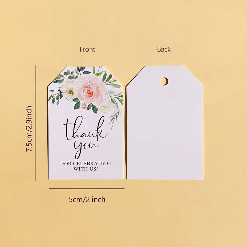 Custom Favor Tags, Editable Thank You Tag, Back to School Gift, Birthd