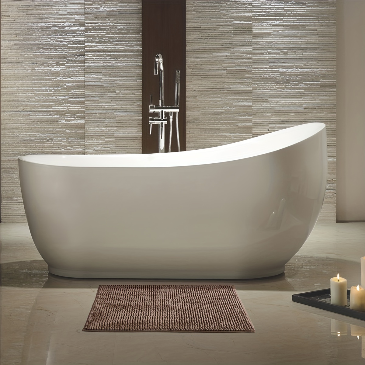 El mejor cuarto de baño Bambú Antideslizante Mat de madera de lujo Alfombra  de Baño alfombra de la ducha con pies de goma - China Accesorios de Baño,  Cuarto de baño alfombra