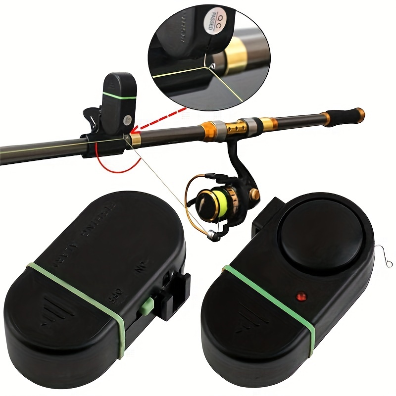 Waterproof Electronic Fish Bell Led Light Automatic Fishing - Temu